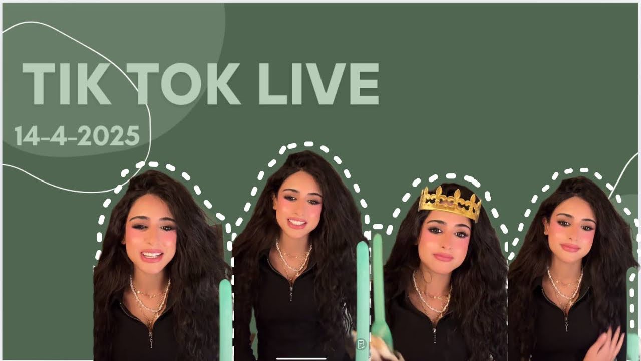 بث رغد الكويتيه برنامج تيك توك تاريخ 14-4-2025