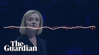 British workers need 'more graft', says Liz Truss in leaked recording – audio