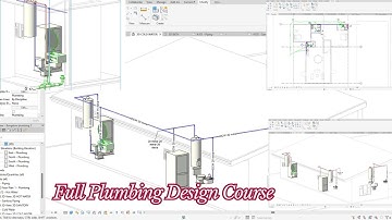 Mastering Residential Plumbing Design in Revit MEP: A Full Bungalow Project