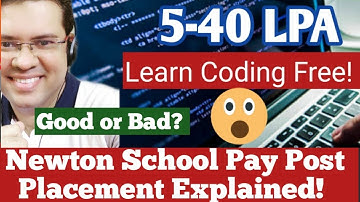 Income Sharing Agreement & Pay Post Placement FAQ for Newton School Program | Full Stack Developer