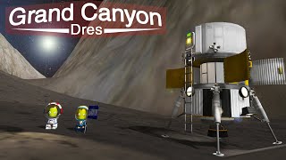 KSP: Exploring the DEEP SPACE CANYON on Dres!