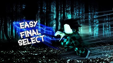 *NEW* EASIEST WAY TO BEAT FINAL SELECTION!! || Demon slayer RPG 2