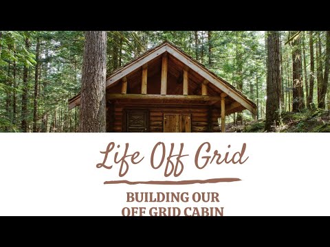 Off Grid Cabin Build. Framing the Interior. - YouTube