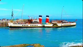 Paddle Steamer Waverley at Ilfracombe Harbour May 2024