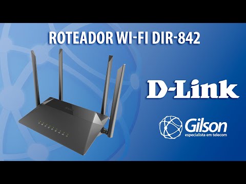 Roteador D-Link DIR-842 (Roteador AC GIGABIT para Provedores) Unboxing, Review e Testes