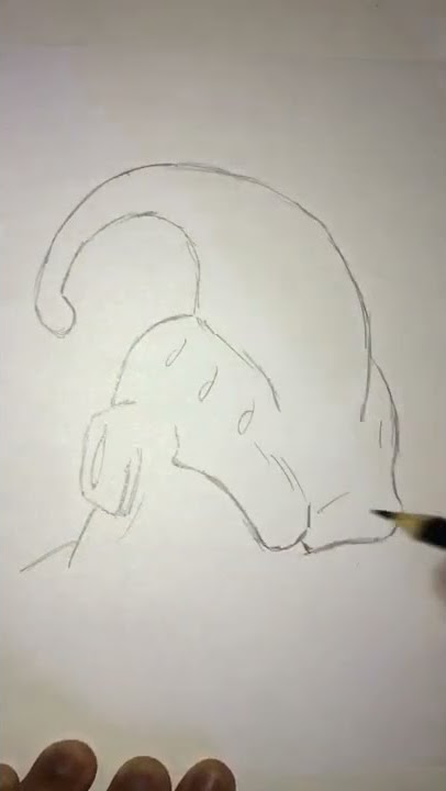 Majin Boo - Desenho de quant - Gartic