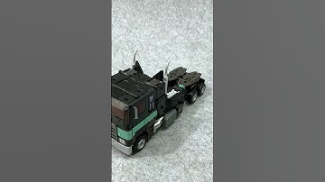 Stop Motion Transformers Cybertron War Nemesis Primes chasing the Autobots #shorts