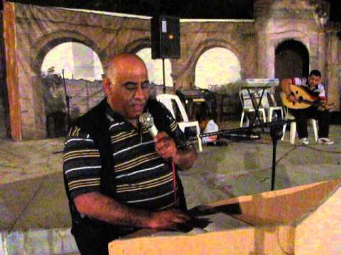 شاعر الاردن الكبير سعيد يعقوب في امسيات جدارا الابداعية دبين 2013