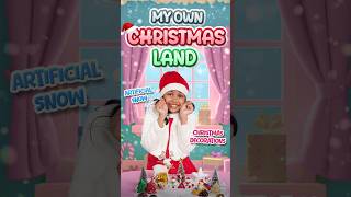 My Own Christmas Land 🎄 | Christmas decorations for Kids | Adi Connection AC #shorts