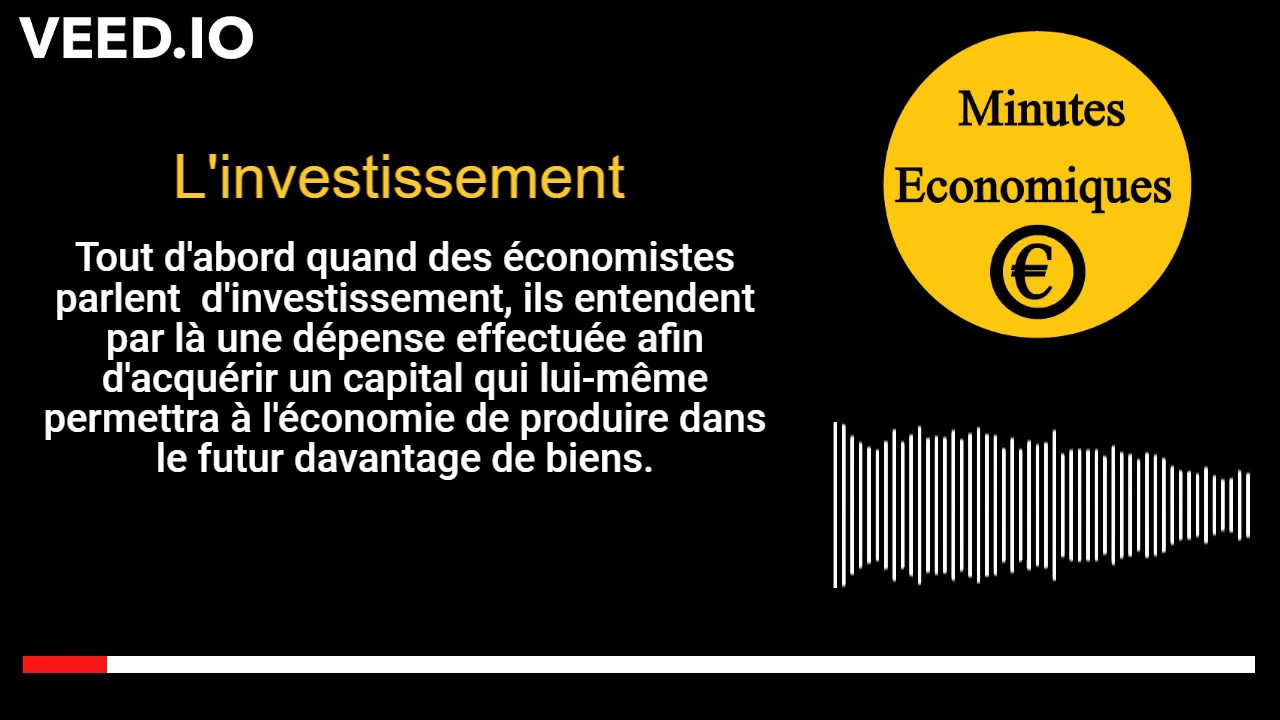 L'investissement  YouTube