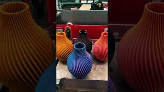 Modern 3D Printed Vase | Custom Size &amp; Color | Water-Safe Minimalist Home Decor