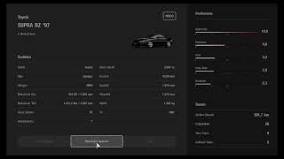 Gran Turismosport Supra Mk4 Istasikleri