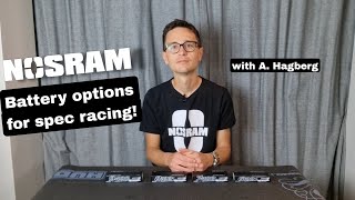 Nosram battery options for spec racing!