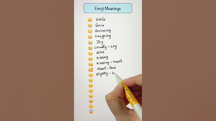Emoji Meanings - smile, grin, laughing, pensive