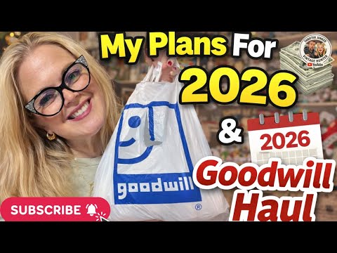 My Plans for 2026 👀 | Big Changes & a Goodwill Haul