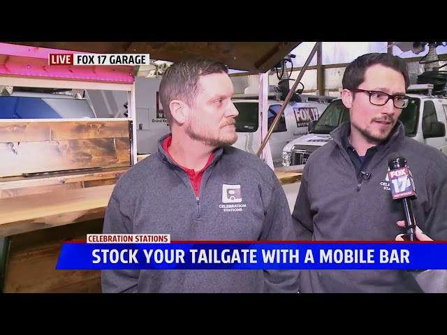 Celebration Station: Stock your tailgate with a mobile bar