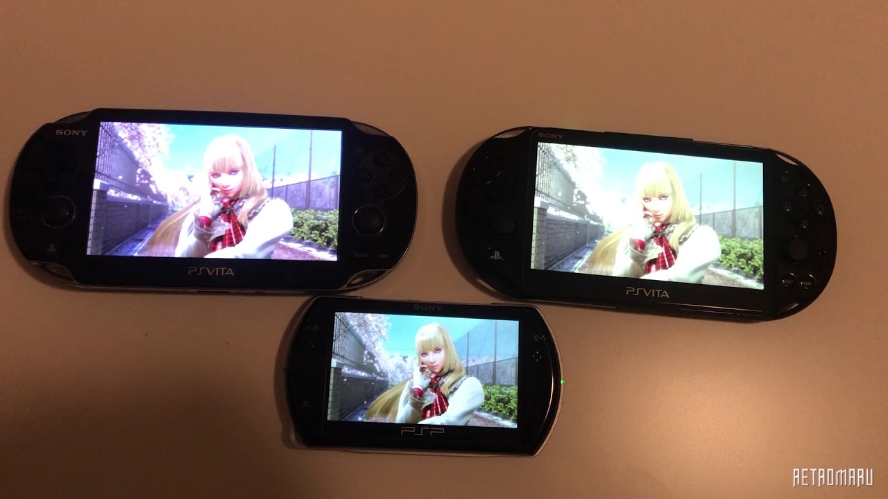 PS VITA FAT VS PS VITA SLIM VS PSP GO DISPLAY QUALITY COMPARSION ps-vita-fat-vs-ps-vita-slim-vs-psp-go-display-quality-comparsion