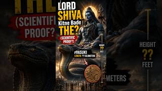 Lord Shiva kitne bade the? (Scientific Proof?) 🚩 #Vasuki #shorts  #History #mystery