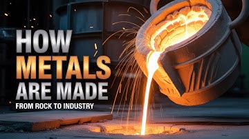 How Metals Are Made 🔥 From Rocks to Industry | The Science of Metal Production