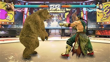 Kuma vs Feng Wei (Hardest AI) - Tekken 7 Arcade