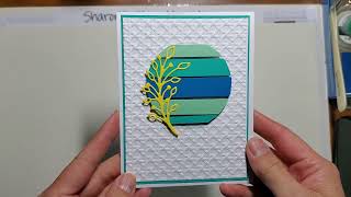#105 VIDEO Floating Circle card tutorial with pictures and video