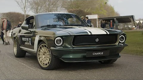 The '67 by #ChargeCars at the Goodwood Members Meeting 2023.