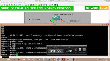 VRRP- Virtual Router Redundancy Protocol - Cisco CCNP R&S Level - Network Bulls
