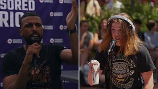 TRIGGERED Progressive Students CONFRONTS Myron Gaines On EQUALITY!
