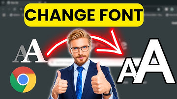 The ONLY How To Change Font And Font Size In Chrome Browser Tutorial You