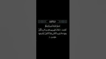 القرآن الكريم سورة الزخرف آيه ٧٠-٧١