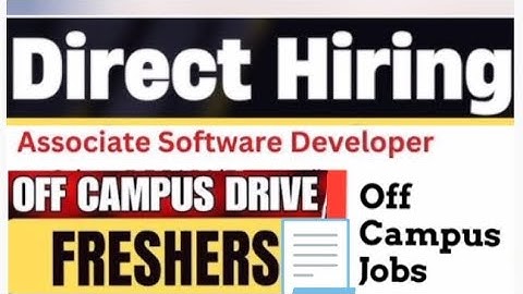 🔥Softwarebanen voor starters | Off-campus drive voor de lichting van 2025 | Directe werving | Sta...