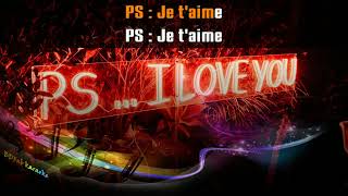 Christophe Willem - PS : Je t'aime (chœurs) [BDFab karaoke]