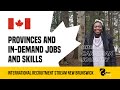 The International Recruitment Stream in New Brunswick-2021 (Nigeria, West Africa and South Africa)