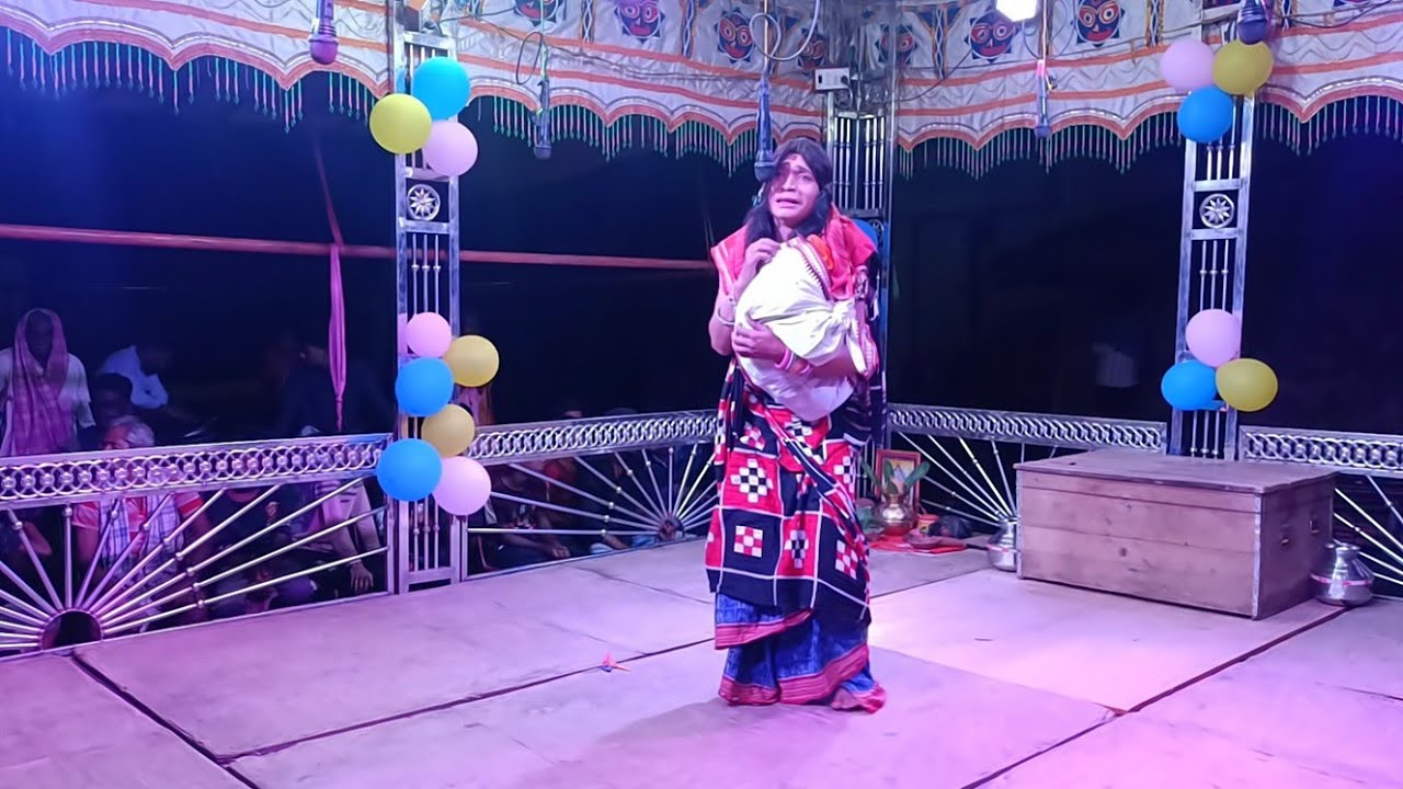 Emotional scene 9348883938ଫୁଲ ହଜିଗଲା ଫୁଲବଣରେ Hinjilibahili new natak last emotional video