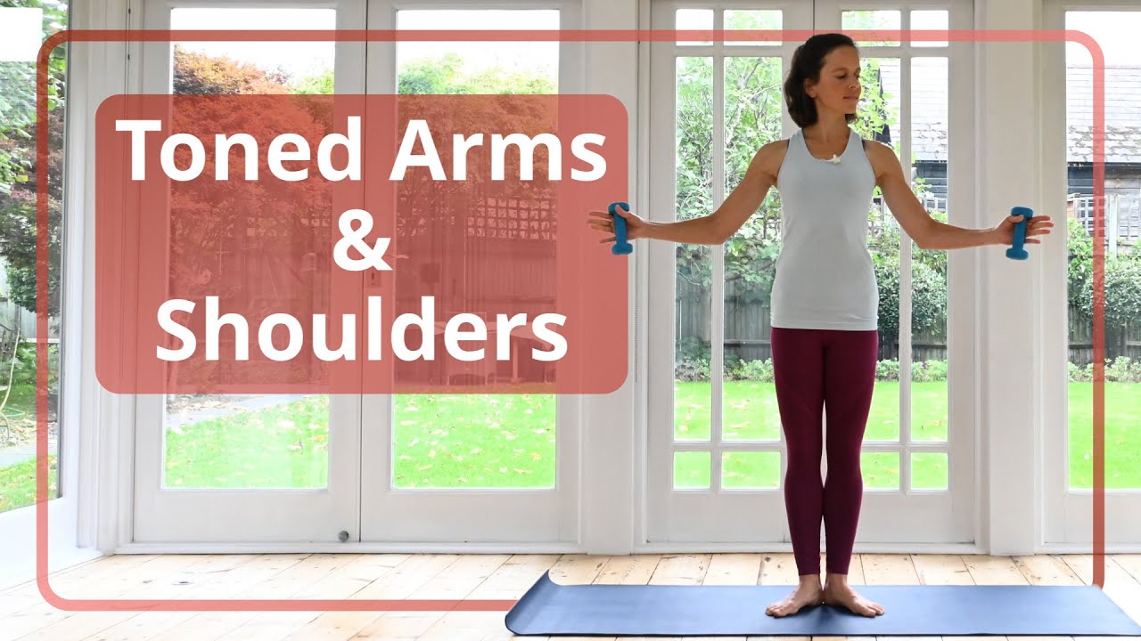 Toned Arms & Shoulders Workout - With Light Weights 12 mins 