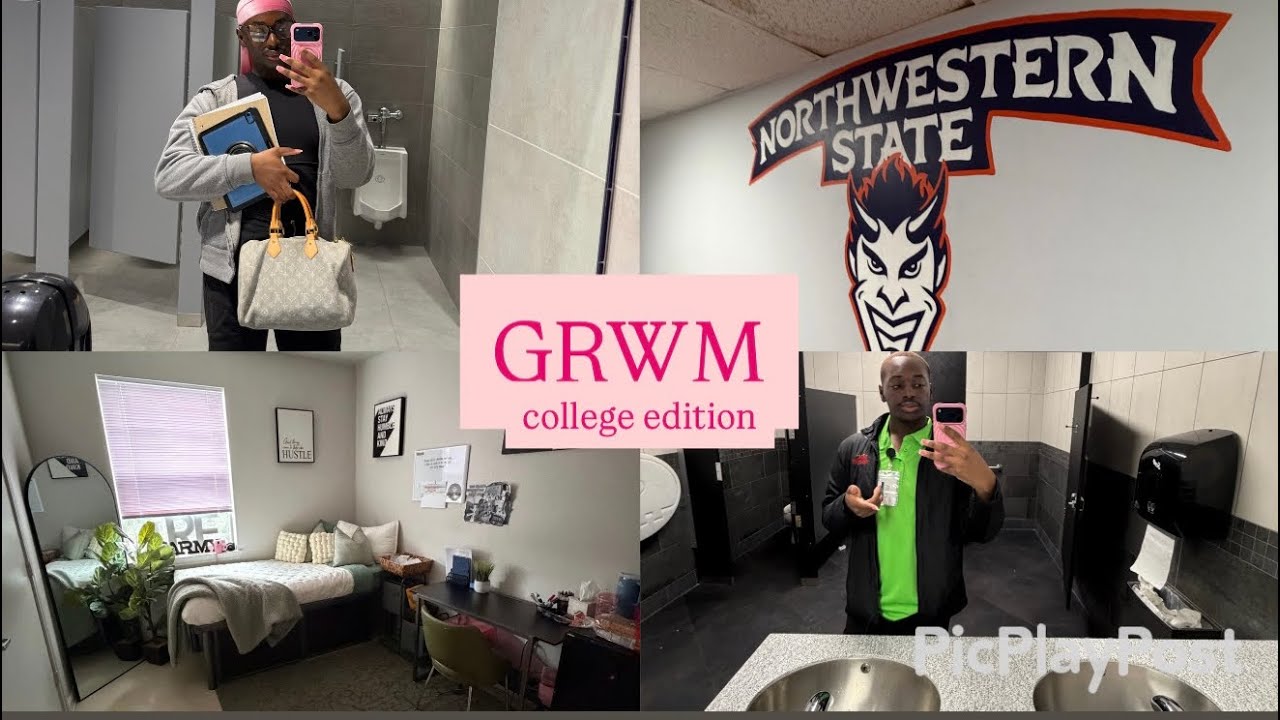 GRWM: College Edition 💕 | Short Q&A + Morning Routine