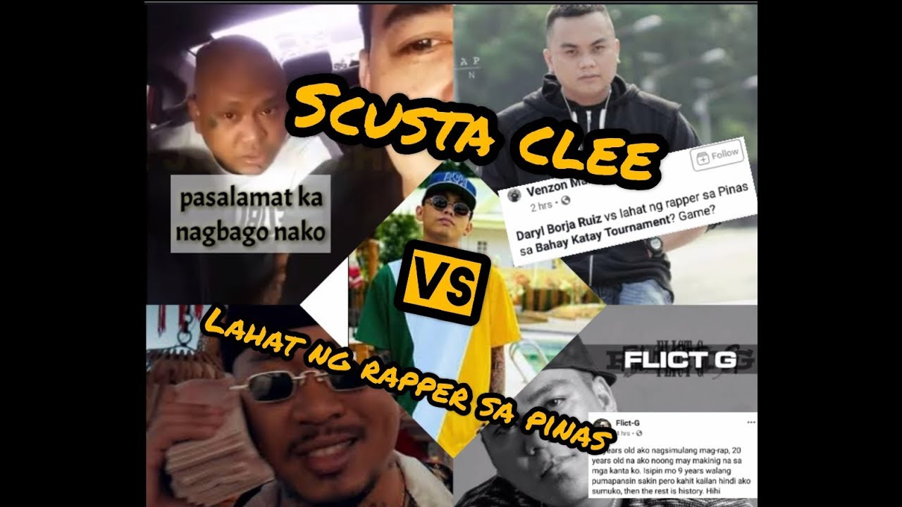 Mga rapper sa pinas na alarma sa sinabi ni scusta clee. - YouTube