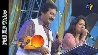 Mano and Sunitha Performs - Guvva Gorinkatho Song in Rajamandry ETV @ 20 Celebrations