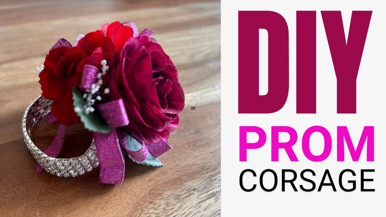 Easy Wrist Corsage | Wedding Prom
