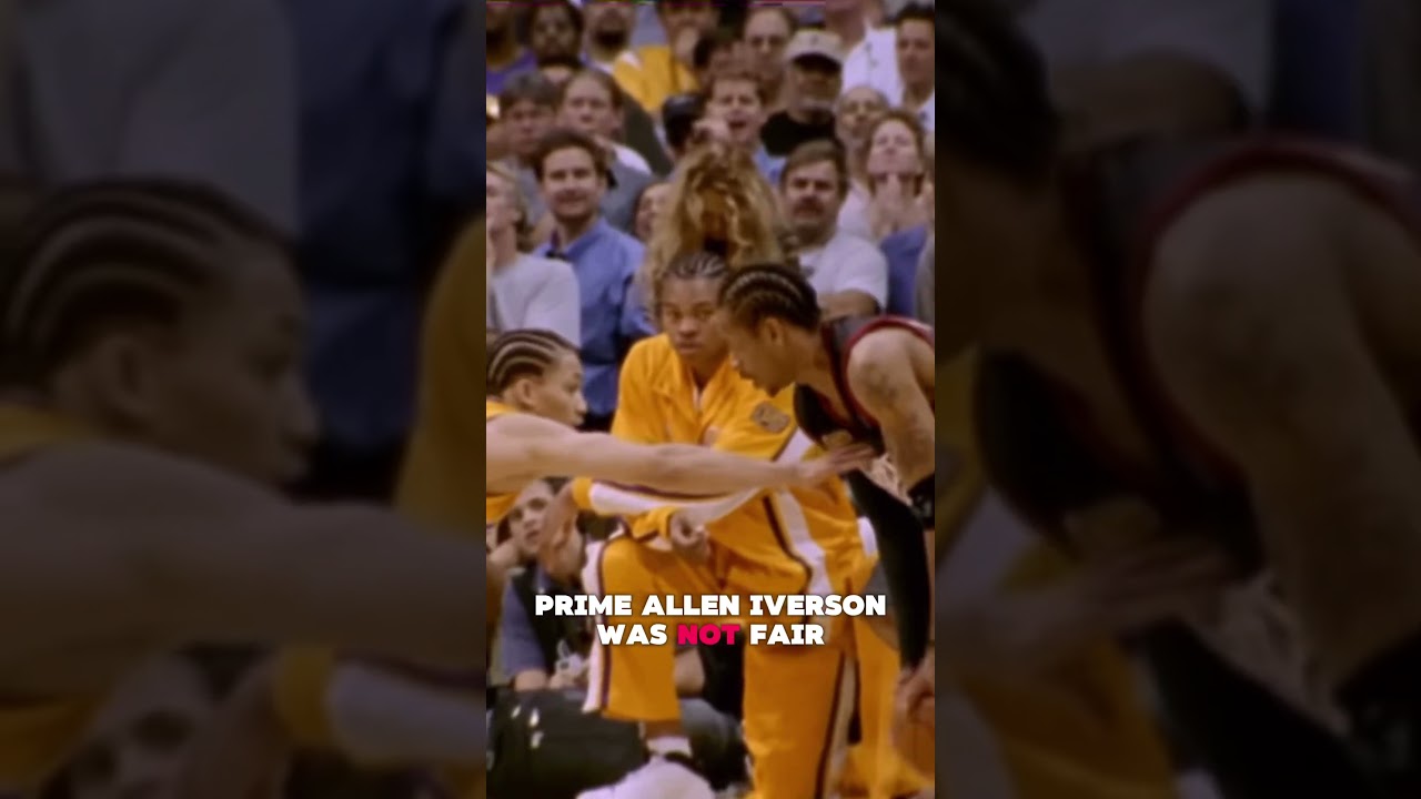 Allen Iverson was a BEAST
