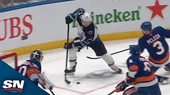Jonathan Toews Records His First Point In A Winnipeg Jets Uniform
