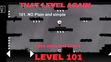 Explanation That Level Again Level 101 Walkthrough NO Plain and simple TLA That level again TUTORIAL