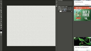 Draw and Color Character Lineart with Photopea