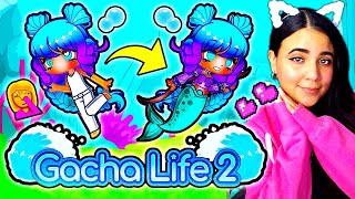 HOW TO MAKE MERMAIDS IN GACHA LIFE 2! ‍♀ (First Time Playing)