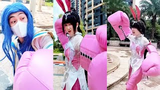 When Game Characters Travel To Reality.#funny#funnyvideo#斗罗大陆唐三小舞#唐舞桐