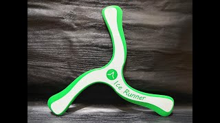 Ice Runner Boomerang 3D Print 迴力鏢