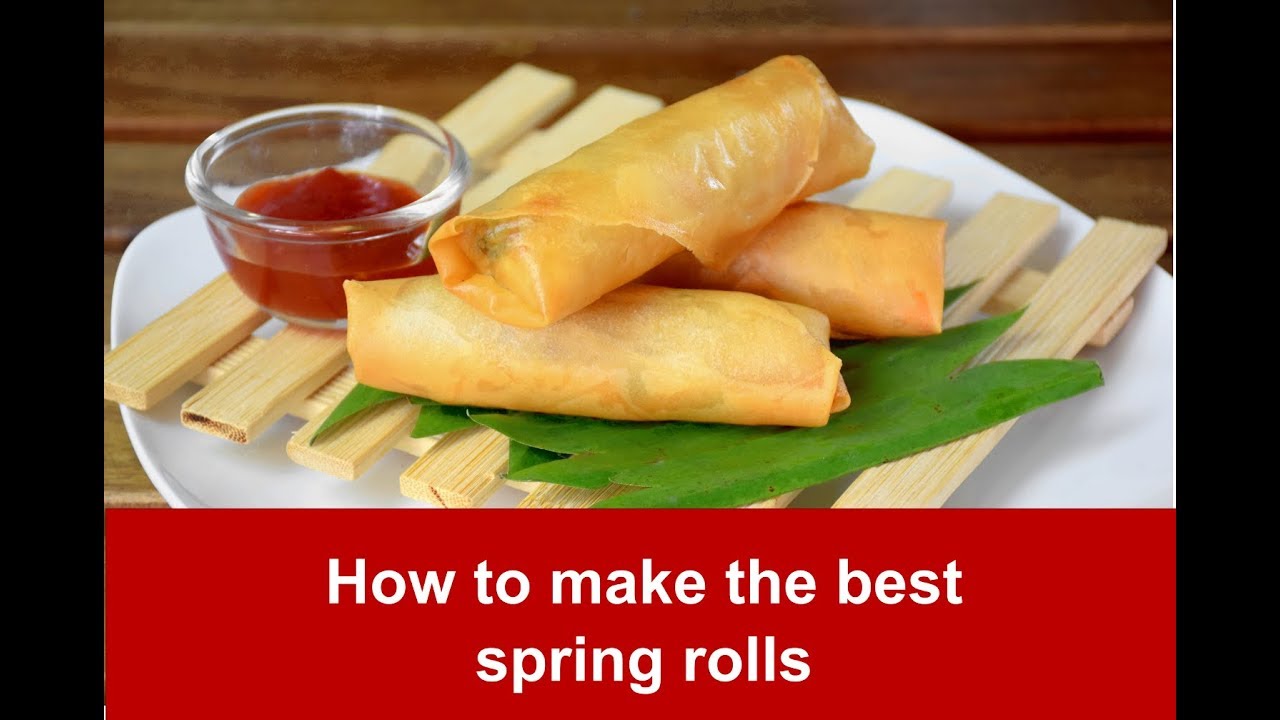 How to make the best spring rolls YouTube