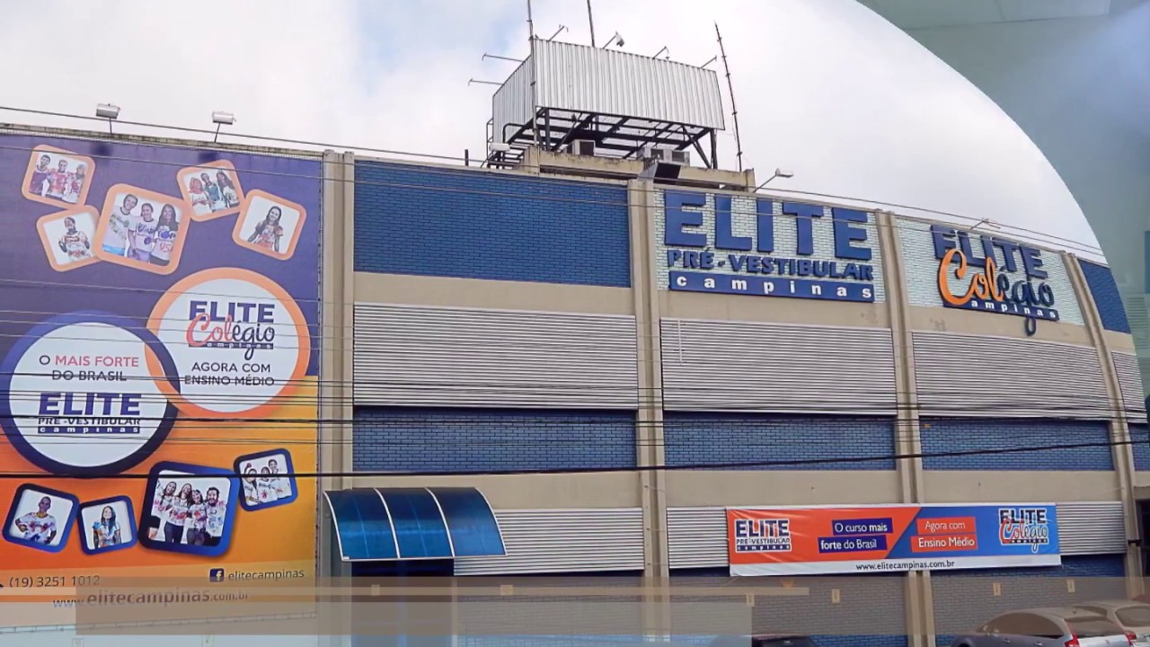 Elite Pré-vestibular e ensino médio Campinas - YouTube