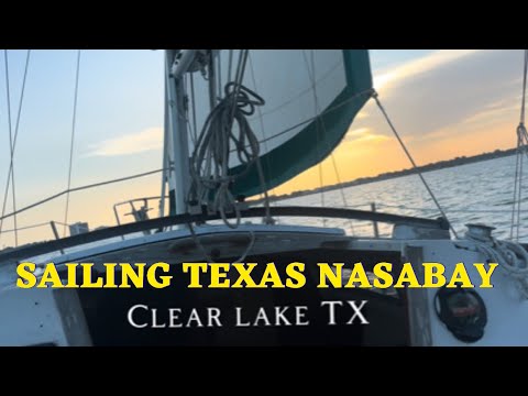 ⁣Sailing TEXAS Clear Lake! SHAKEDOWN SAIL