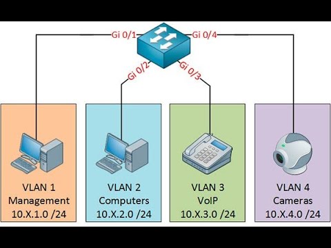 Configurar 2 VLAN en dos switches de una red LAN utilizando Cisco ...